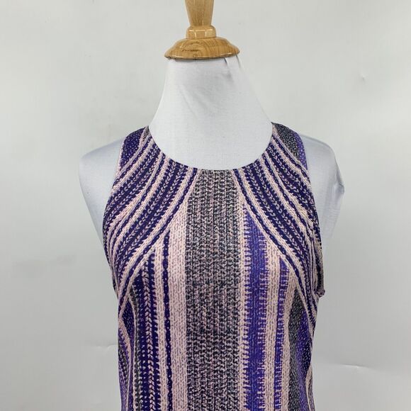 Prana Tank Top Womens S Small Multi Racerback Boost Printed Sleeveless Stretch - Picture 3 of 11